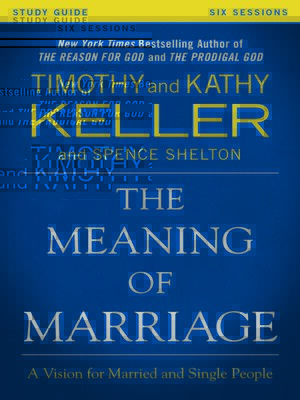 cover image of The Meaning of Marriage Study Guide